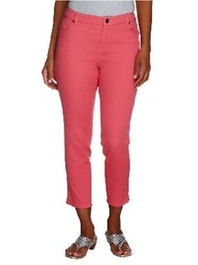 🇨🇦  Belle Gray By Lisa Rinna High-Rise Cropped Women's Jeans